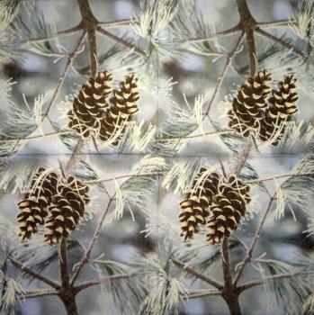 156 Christmas Flowers - 3-ply - Ambiente